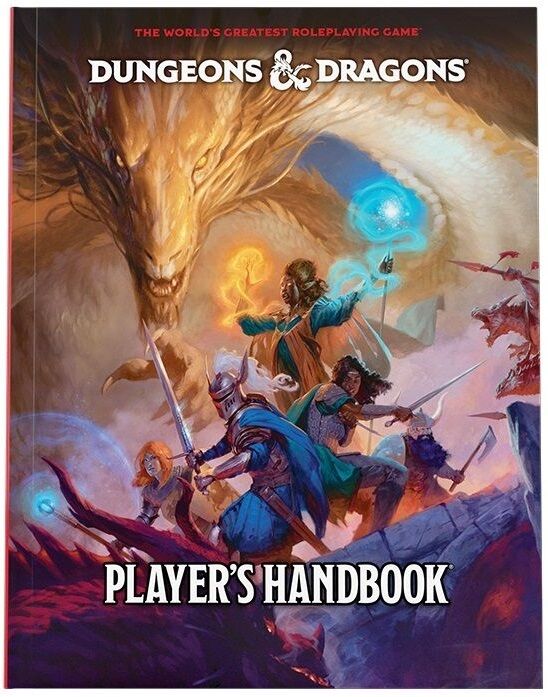 Dungeons and Dragons : Players Handbook Hardcover (2024)