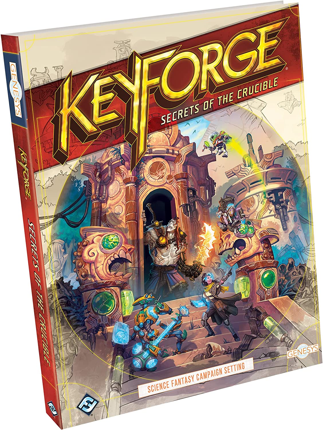 Keyforge Genesys - Secrets of the Crucible