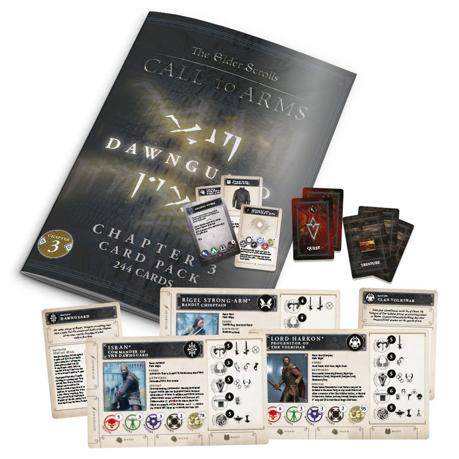 The Elder Scrolls : Call to Arms - Chapter 3 Card Pack Dawnguard Expansion