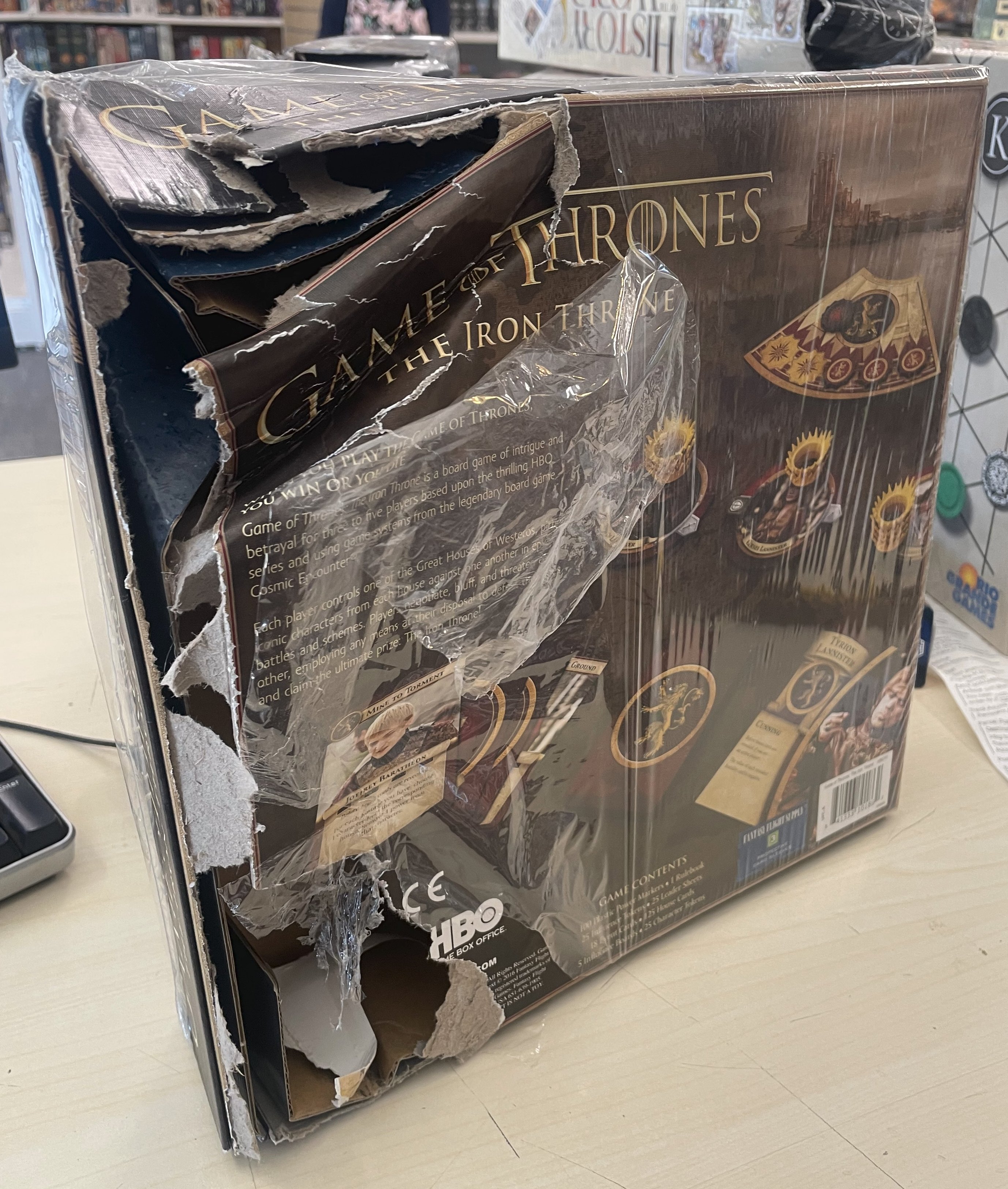 Freight Damaged : Game of Thrones The Iron King