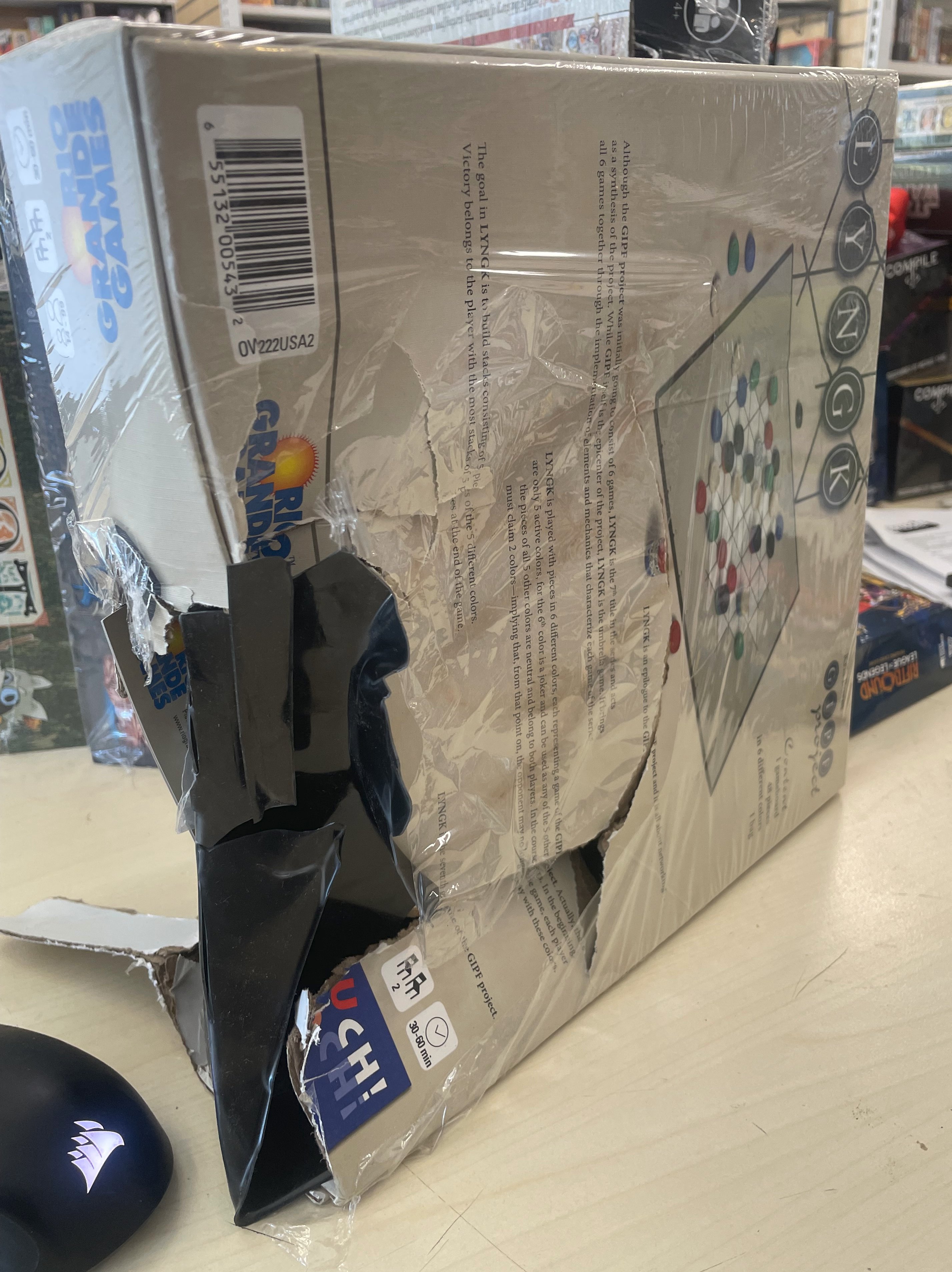 Freight Damaged : Lyngk