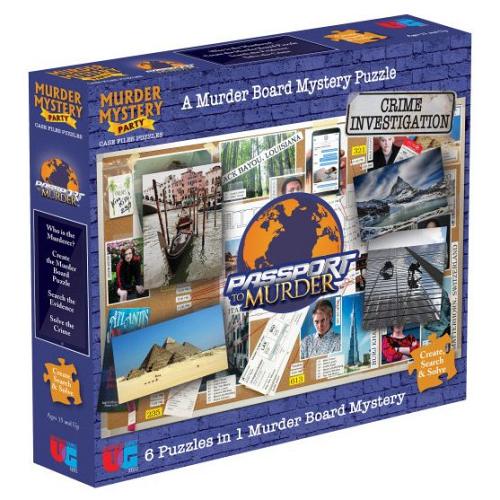 Murder Mystery Party Case File : Passport to Murder 1000pc Puzzle