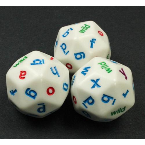 Dice : 30 Sided Alphabet Die