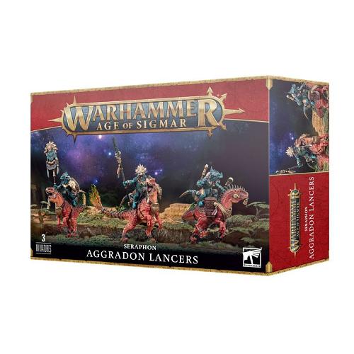 Warhammer Age of Sigmar : Seraphon - Aggradon Lancers