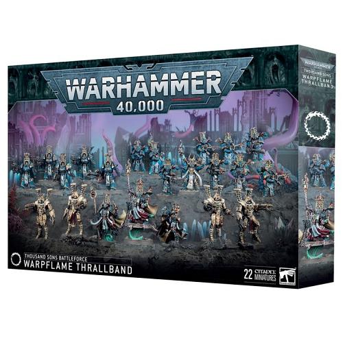 WarHammer 40,000 : Thousand Sons Battleforce - Warpflame Thrallband