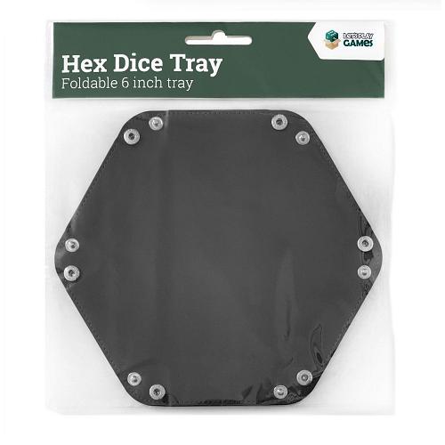 Hex Dice Tray 6" : Black