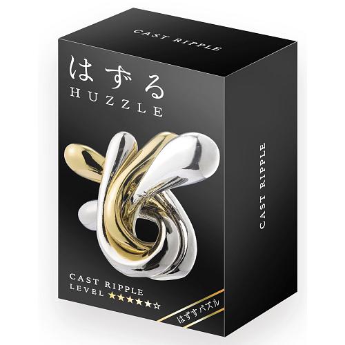 Hanayama Cast Puzzle : Level 5 - Cast Ripple Huzzle