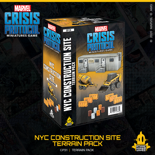 Marvel Crisis Protocol : NYC Construction Site Terrain Pack