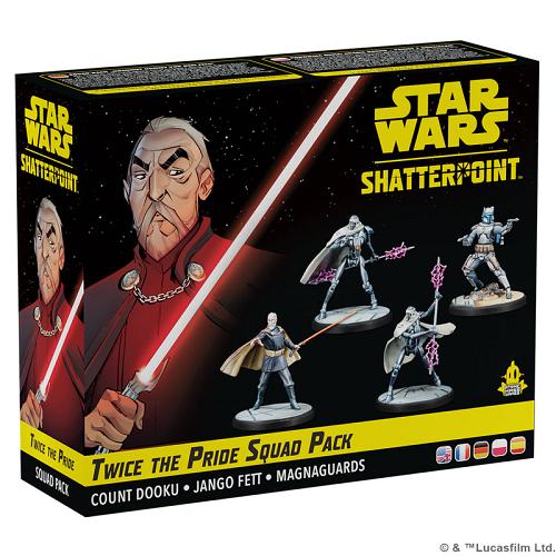 Star Wars : Shatterpoint - Twice the Pride Count Dooku Squad Pack