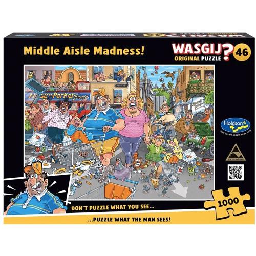 Wasgij : Original #46 - Middle Aisle Madness! 1000pc