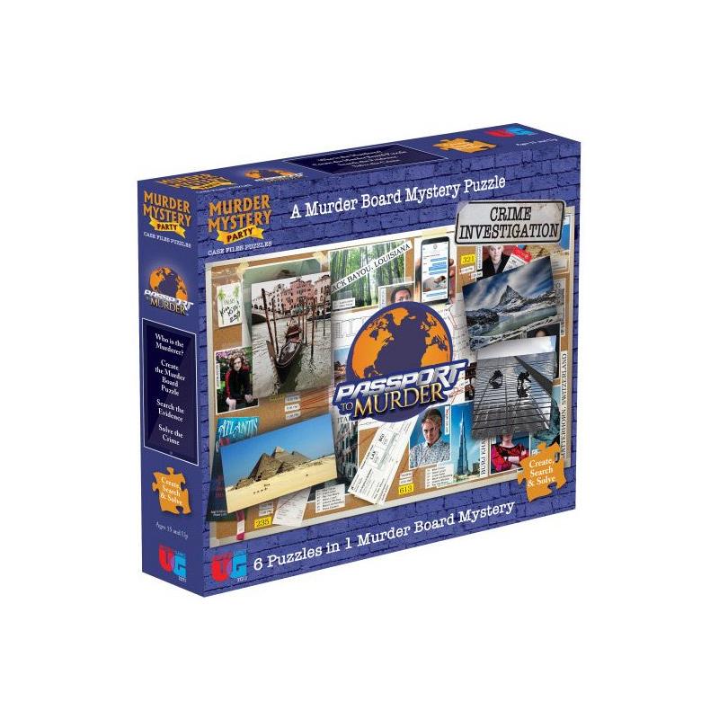 Murder Mystery Party Case File : Passport to Murder 1000pc Puzzle