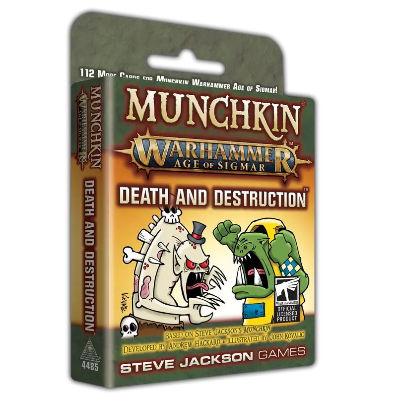 Munchkin : Warhammer Age of Sigmar - Death and Destruction Expansion