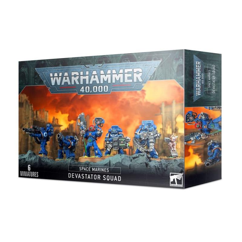 Warhammer 40,000 : Space Marines - Devastator Squad