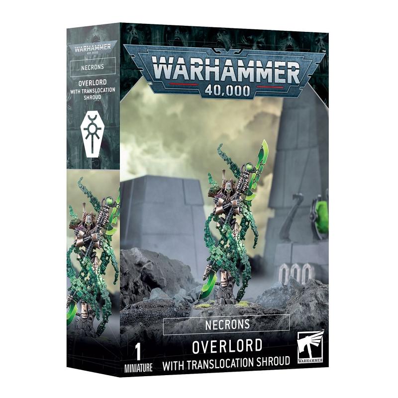 Warhammer 40,000 : Necrons - Overlord with Translocation Shroud