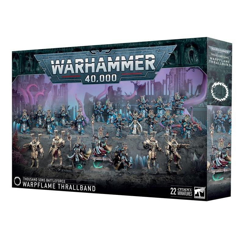 WarHammer 40,000 : Thousand Sons Battleforce - Warpflame Thrallband
