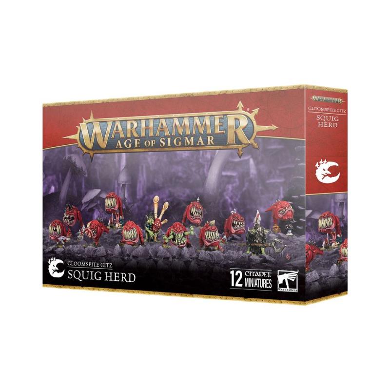 Warhammer Age of Sigmar : Gloomspite Gitz - Squig Herd