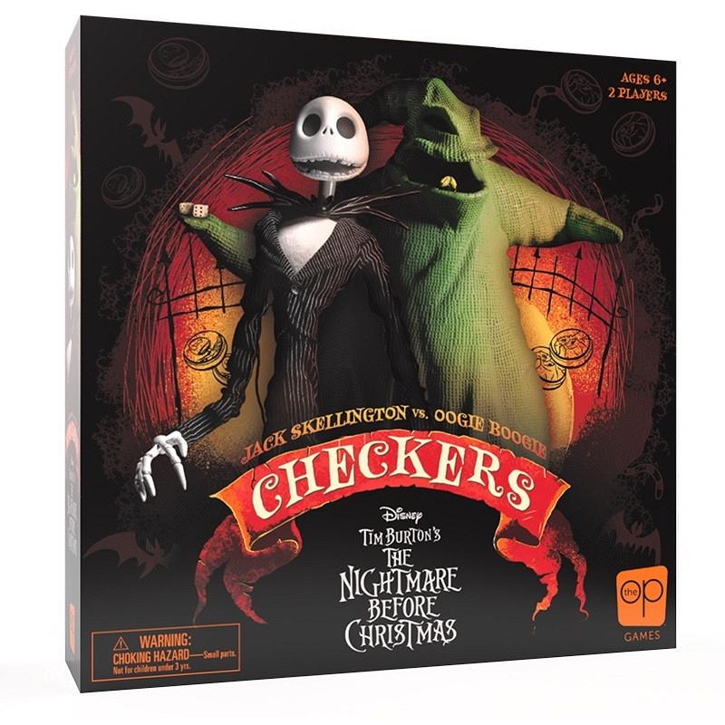 Checkers : Disney Tim Burton The Nightmare Before Christmas