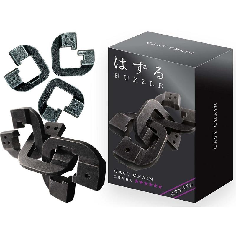 Hanayama Cast Puzzle : Level 6 - Cast Chain Huzzle