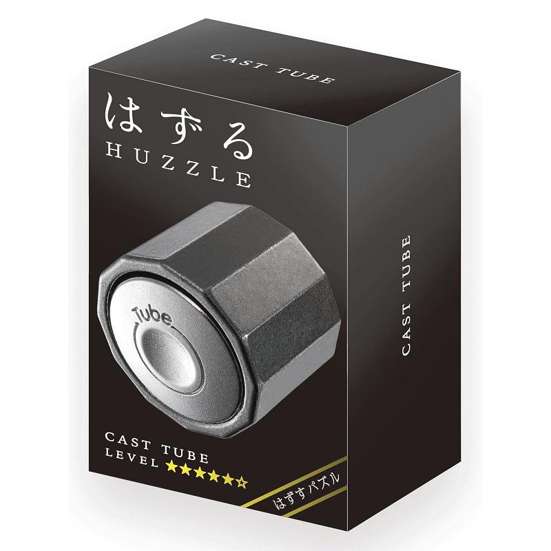 Hanayama Cast Puzzle : Level 5 - Cast Tube Huzzle
