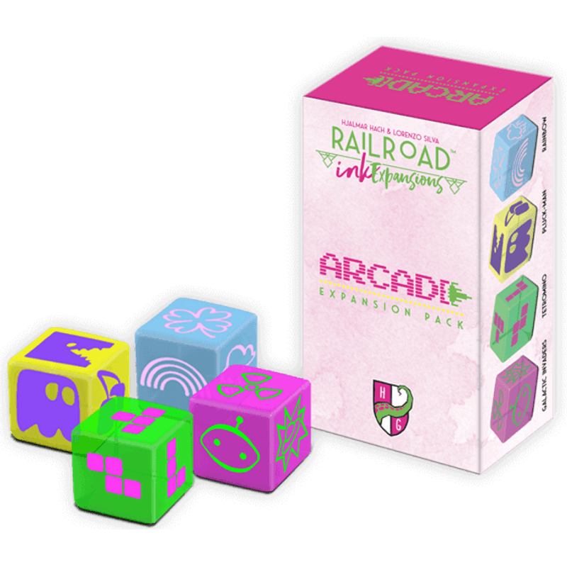 Railroad Ink : Challenge Dice - Arcade Pack Expansion
