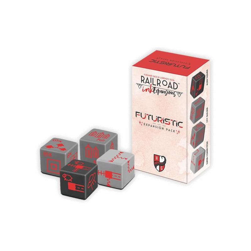 Railroad Ink : Challenge Dice - Future Pack Expansion