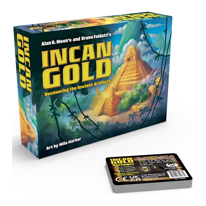 Incan Gold 2024 Edition (Inc New Dangers Expansion)