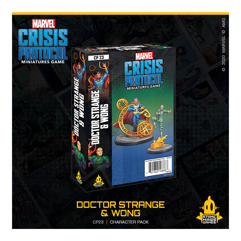 Marvel Crisis Protocol : Doctor Strange and Wong Character Pack