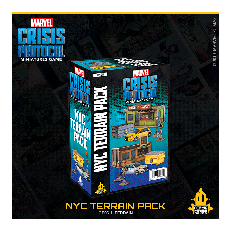 Marvel Crisis Protocol : NYC Terrain Pack