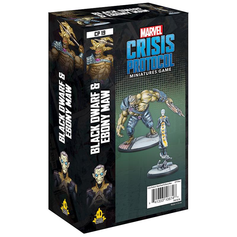 Marvel Crisis Protocol : Black Dwarf and Ebony Maw Character Pack