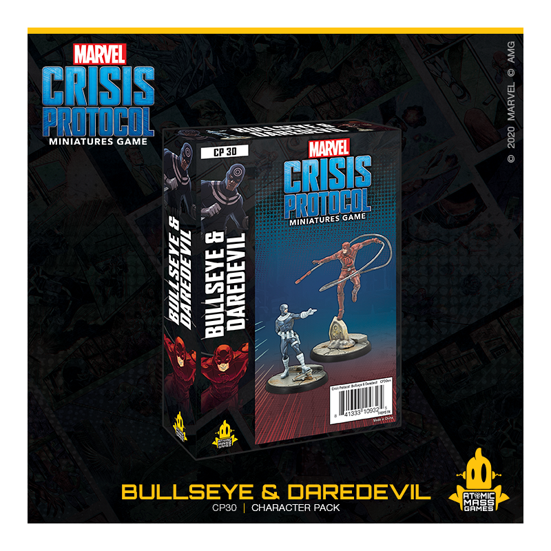 Marvel Crisis Protocol : Bullseye and Daredevil Character Pack