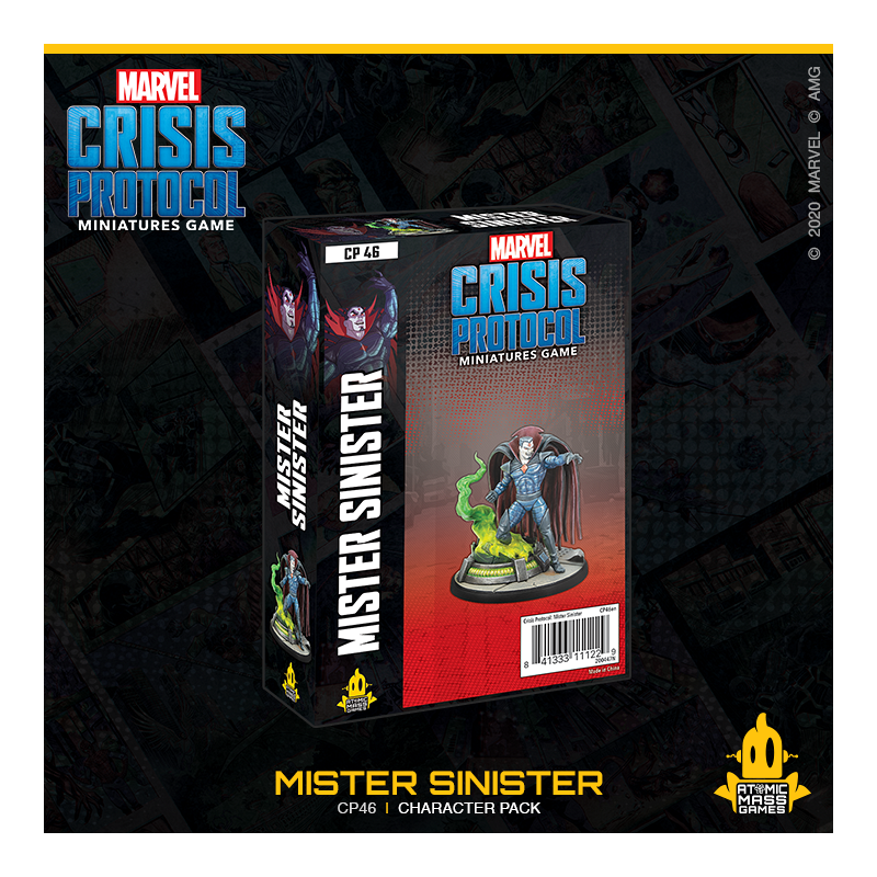 Marvel Crisis Protocol : Mister Sinister Character Pack
