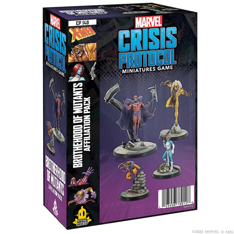 Marvel Crisis Protocol : Brotherhood of Mutants Affiliation Pack