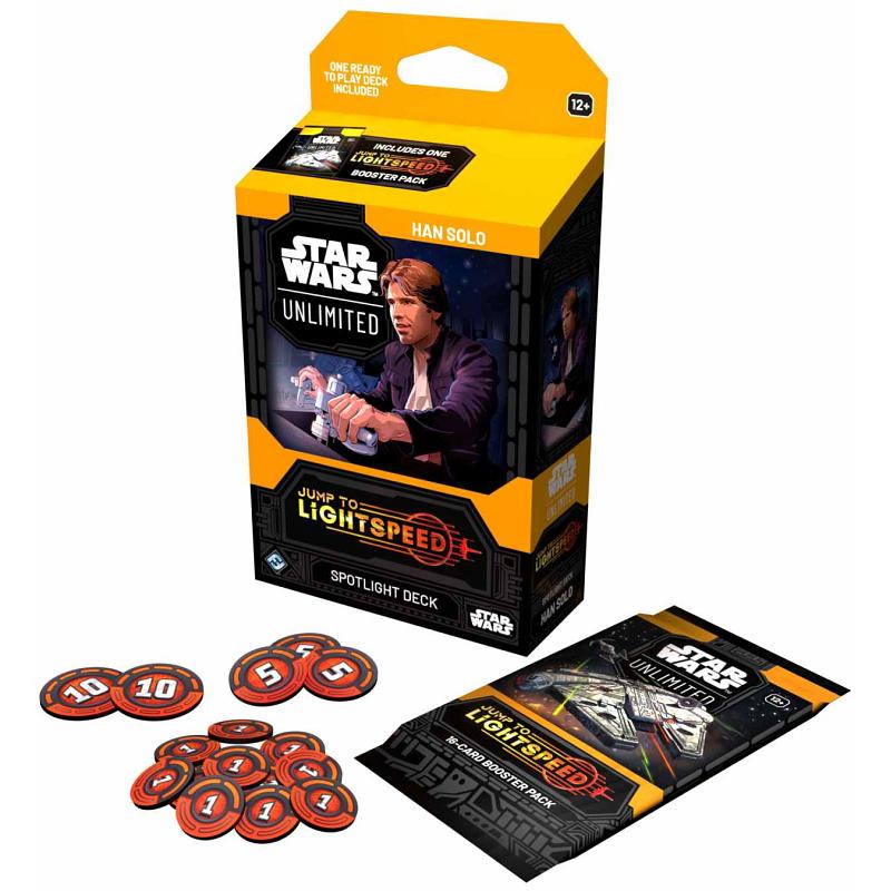 Star Wars Unlimited : Jump to Lightspeed - Han Solo Spotlight Deck