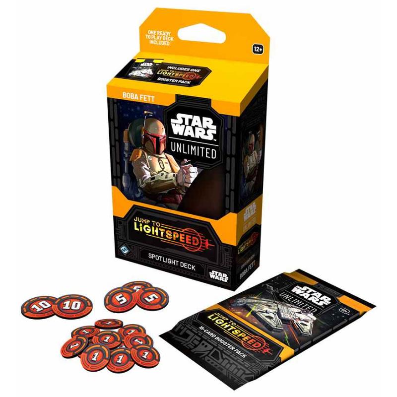 Star Wars Unlimited : Jump to Lightspeed - Boba Fett Spotlight Deck