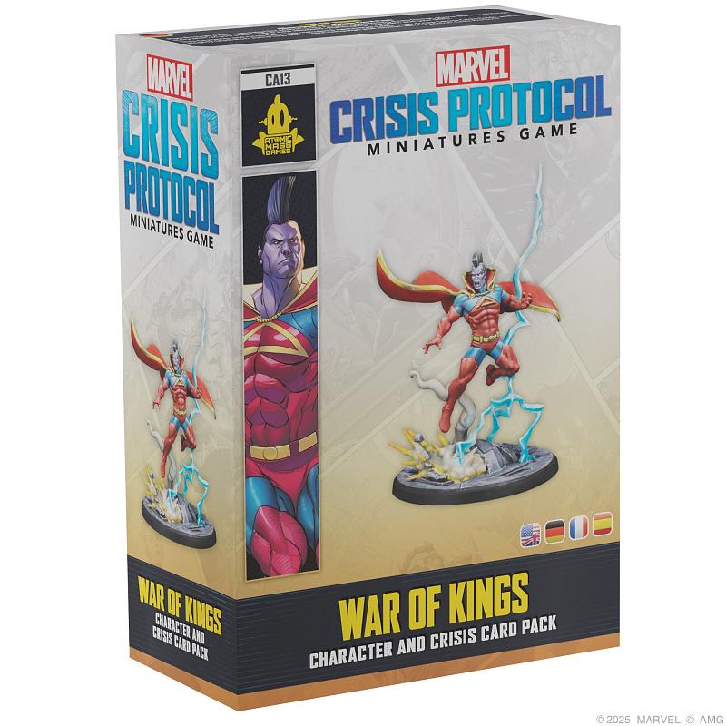 Marvel Crisis Protocol : War of Kings Character and Crisis Card Pack
