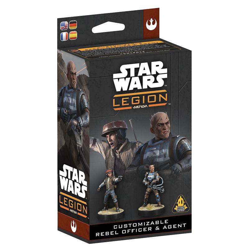 Star Wars : Legion - Customizable Rebel Officer & Agent