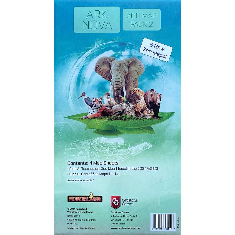 Ark Nova : Zoo Map Pack 2 Expansion