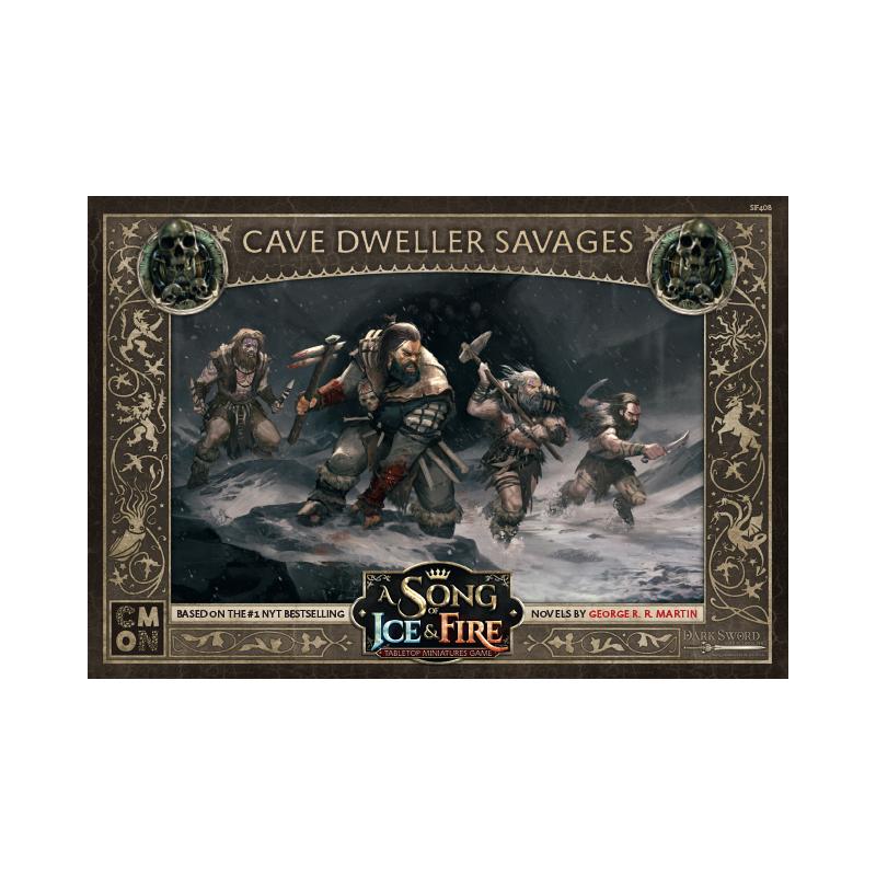A Song of Ice and Fire : Tabletop Miniatures Game - Cave Dweller Savages