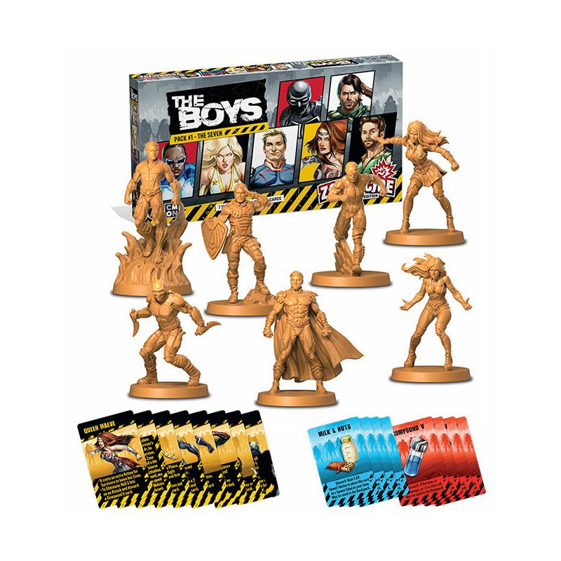 Zombicide : Second Edition - The Boys Pack 1 The Seven with Abominations Promo Pack Expansion